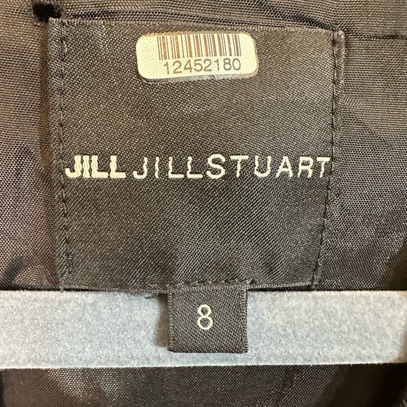 Jill Jill Stuart Embroidered Wrap Dress Black: Off-White/size 8 - Picture 7 of 10